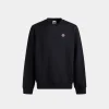 Adrien Brody Travel Collection Crewneck Sweatshirt In Navy Blue Cashmere Blend
