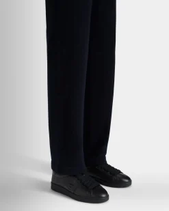 Adrien Brody Travel Collection Sneaker In Black Leather