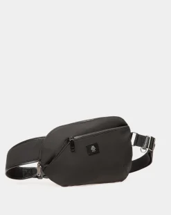 Adrien Brody Travel Collection Crossbody In Black Nylon