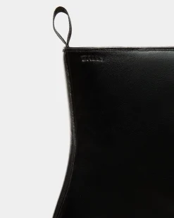 Adrien Brody Travel Collection Bootie In Black Leather