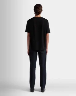 Adrien Brody Travel Collection T-Shirt In Black Cotton