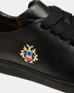 Adrien Brody Travel Collection Sneaker In Black Leather