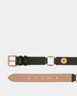 Arkle 105 cm Belt in Black Leather