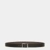 Astory 35mm Reversible And Adjustable Belt In Black And Brown Leather