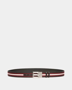 B Bold 40mm Reversible Belt in Fabric And Leather