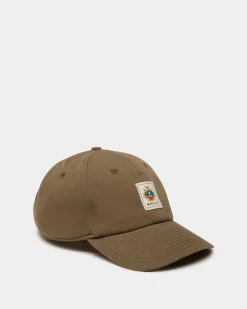 Baseball Hat With Bally Crest Label In Brown Cotton