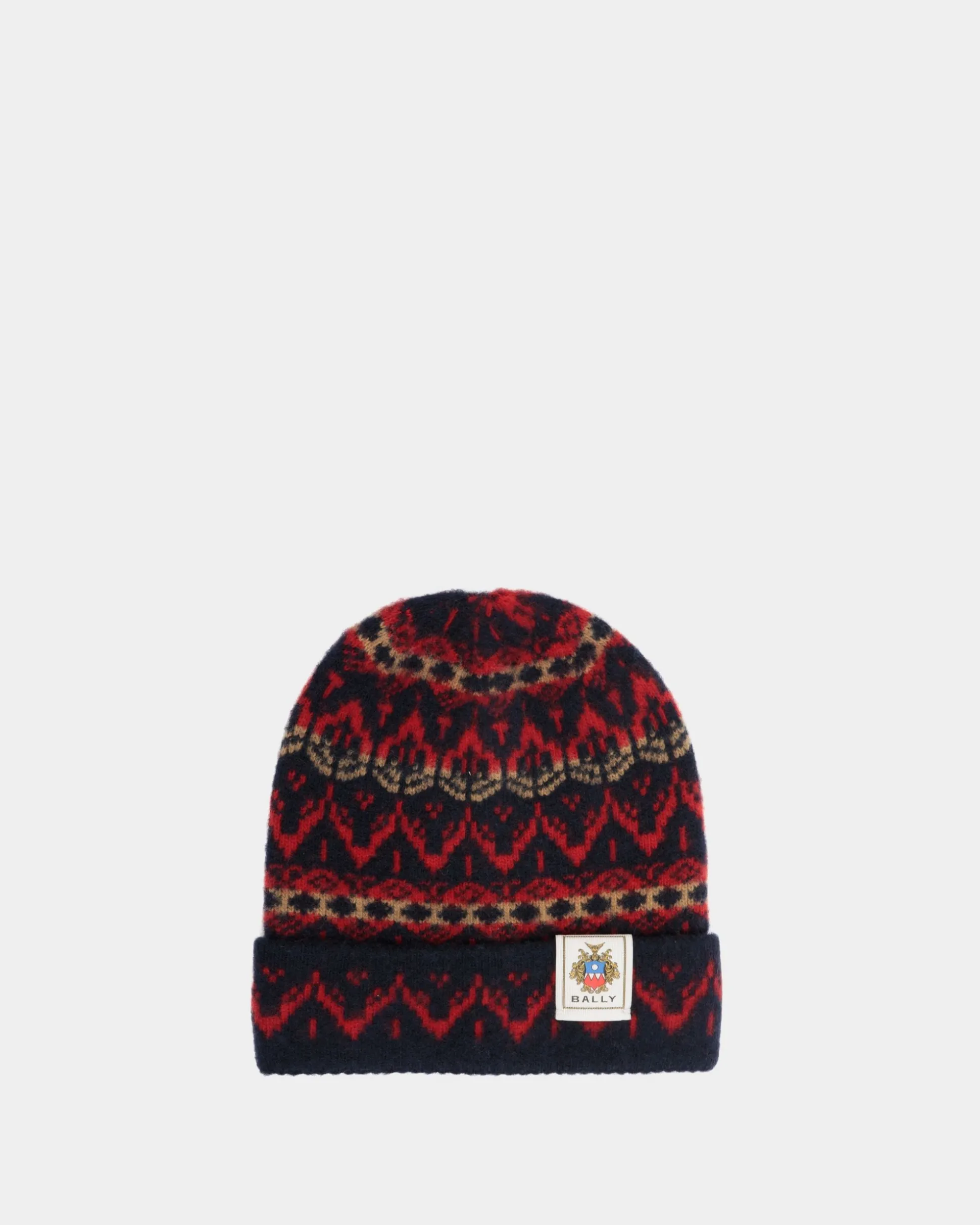 Beanie In Multicolor Wool