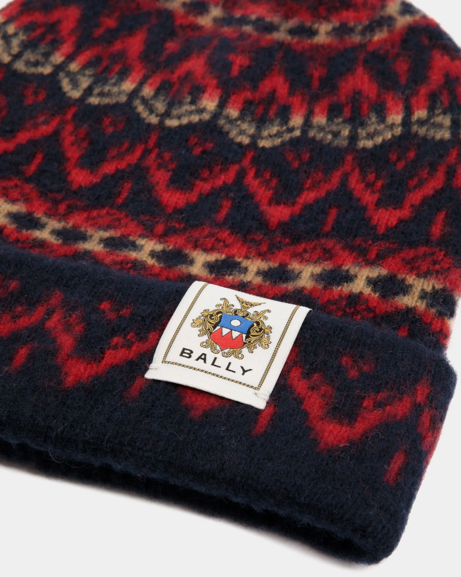 Beanie In Multicolor Wool