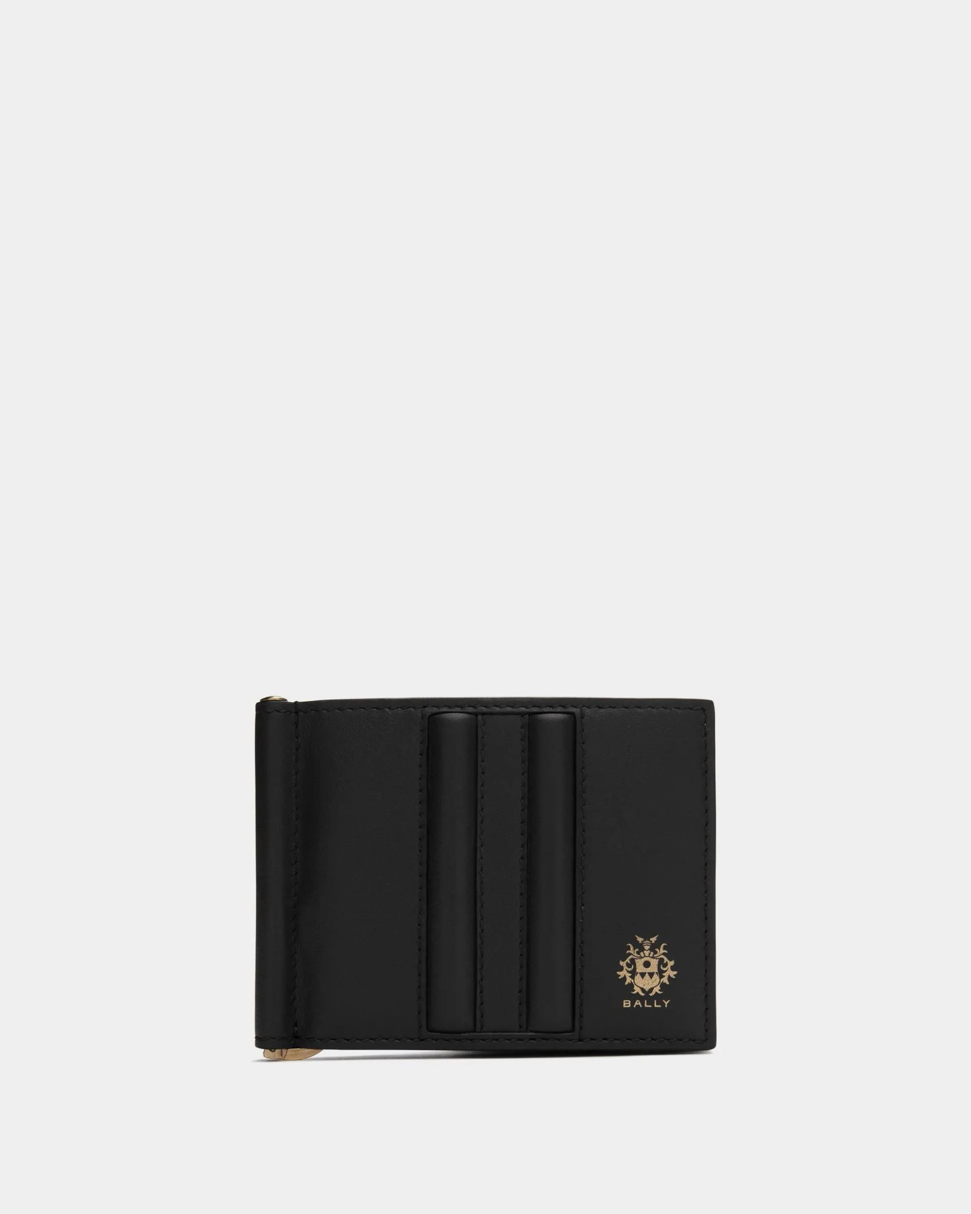 Beckett Bifold in Black Leather