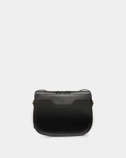 Beckett Crossbody Bag in Black Leather