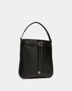 Beckett Crossbody Bag In Black Leather
