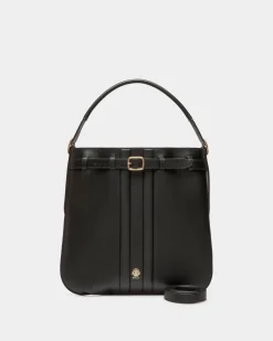 Beckett Crossbody Bag In Black Leather
