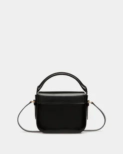 Beckett Minibag In Black Brushed Leather