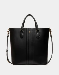 Beckett Tote In Black Leather