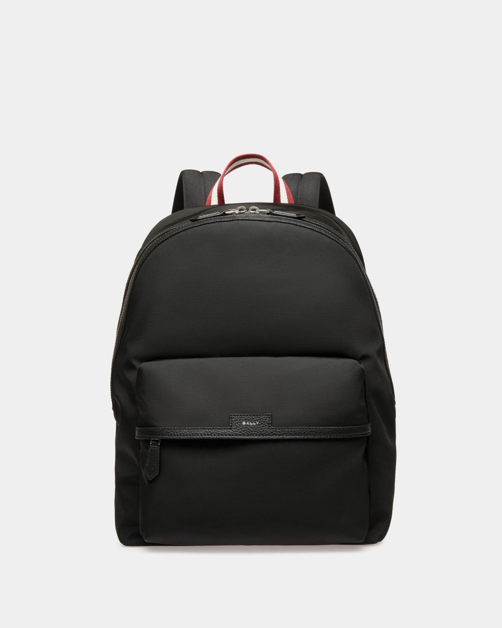 Code Backpack in Black Nylon