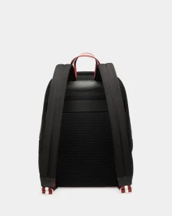 Code Backpack in Black Nylon