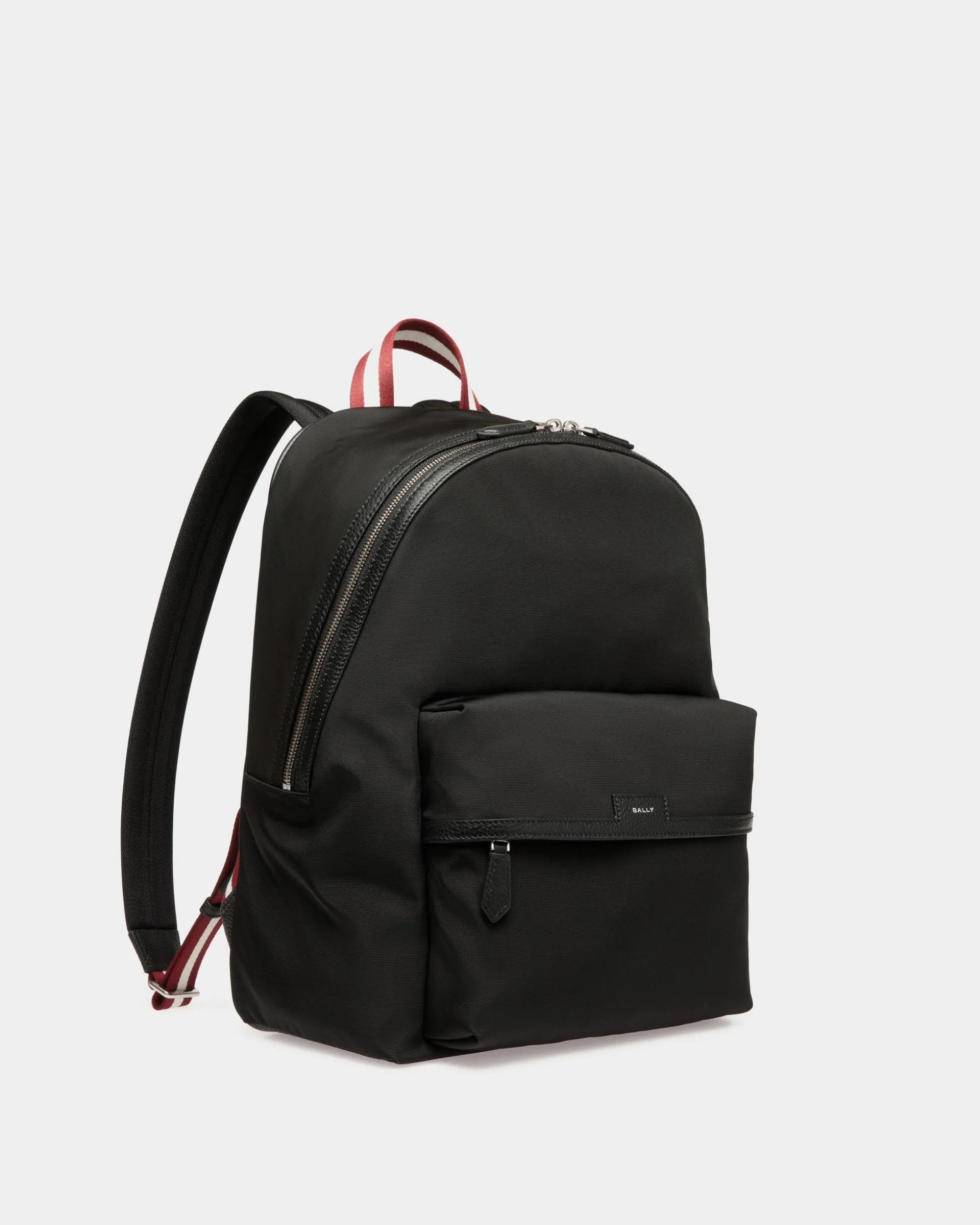 Code Backpack in Black Nylon