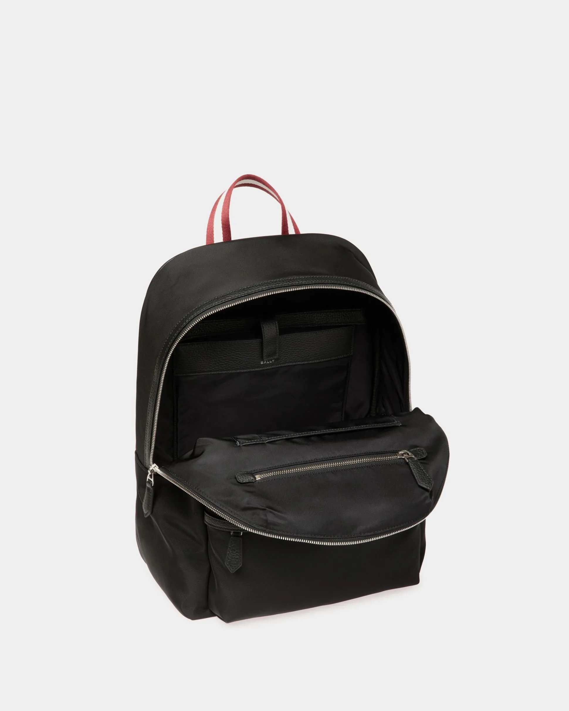 Code Backpack in Black Nylon