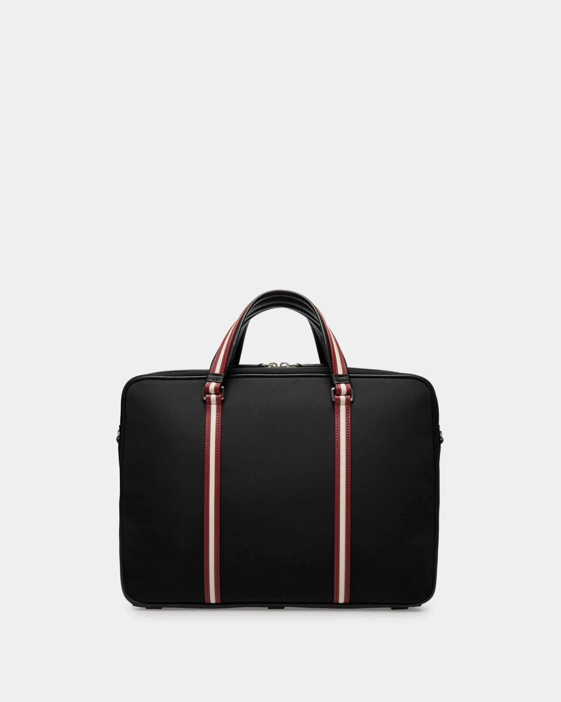Code Briefcase In Black Nylon