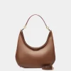 Code Hobo Bag In Brown Leather