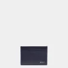 Crossing Card Holder In Midnight Leather