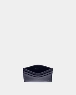 Crossing Card Holder In Midnight Leather
