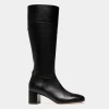Daily Emblem Boot in Black Leather