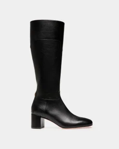 Daily Emblem Boot in Black Leather
