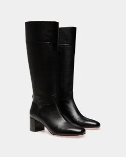 Daily Emblem Boot in Black Leather