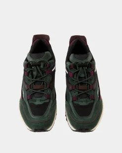 Faster Sneaker In Bottle Green Nylon