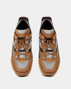 Faster Sneaker In Multicolor Leather and Nylon