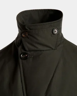 Field Jacket In Military Green Nylon