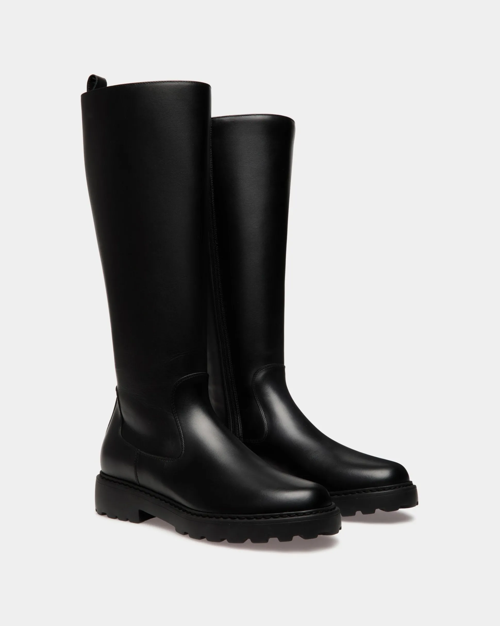Gusto Boot in Black Leather