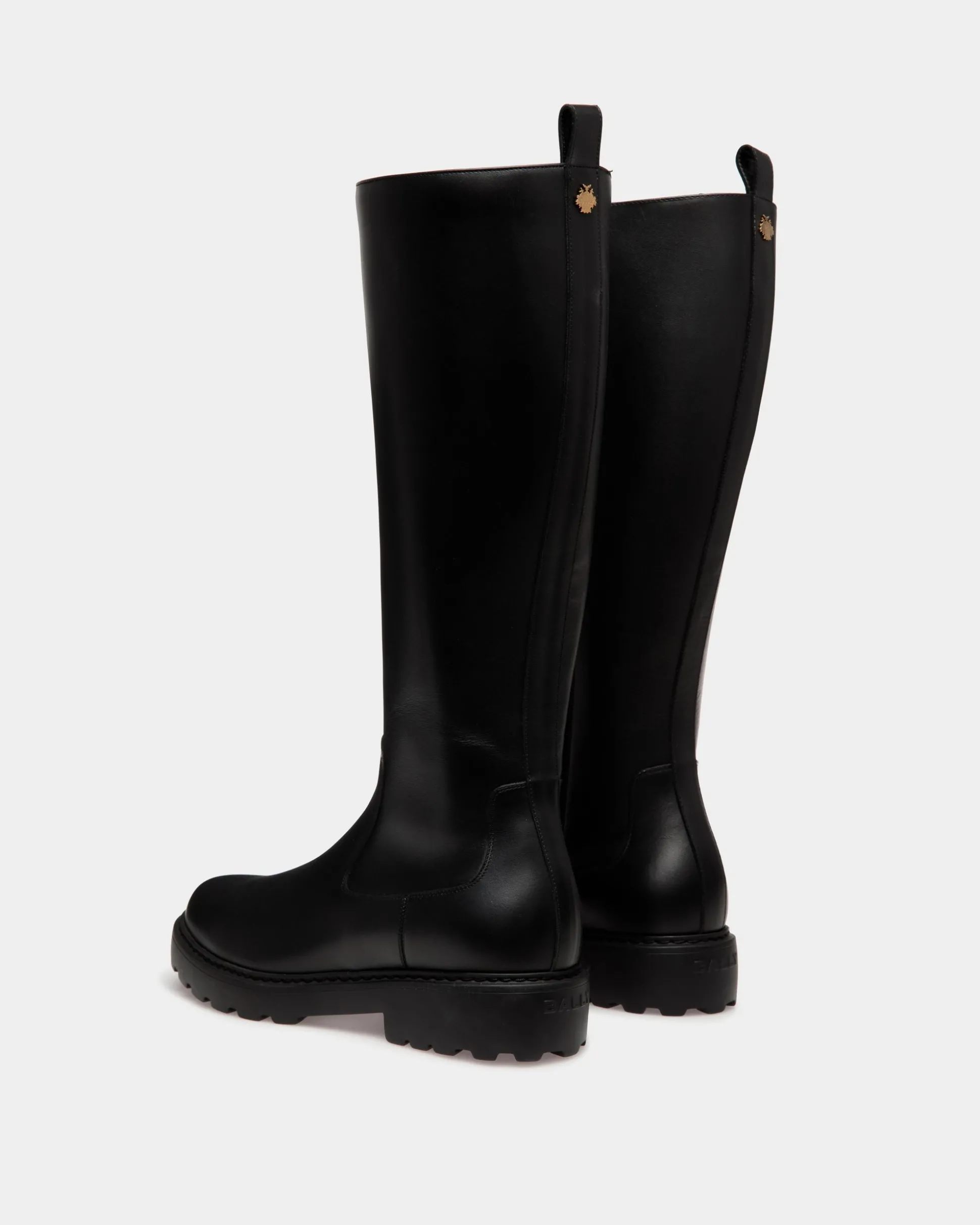 Gusto Boot in Black Leather