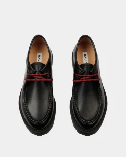 Gusto Derby in Black Leather
