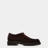 Gusto Derby in Ebano Suede