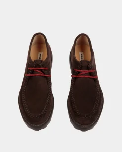 Gusto Derby in Ebano Suede