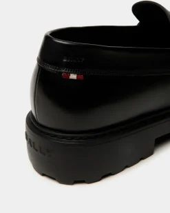 Gusto Loafer In Black Leather