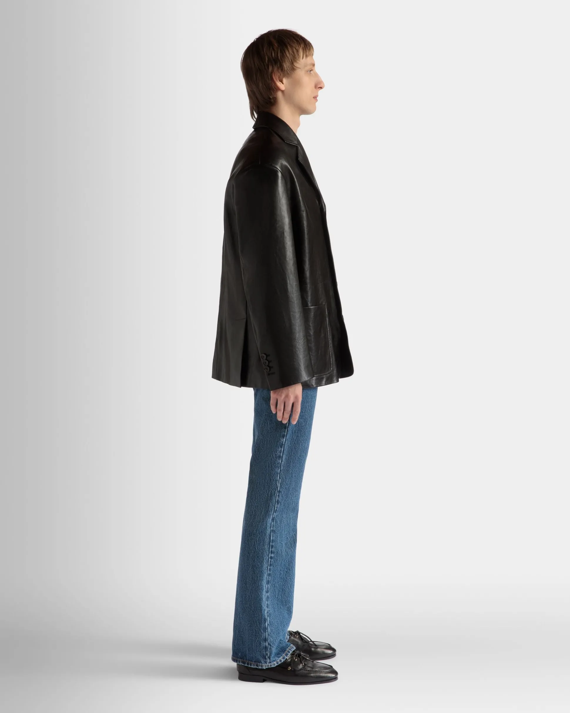 Jacket in Black Leather