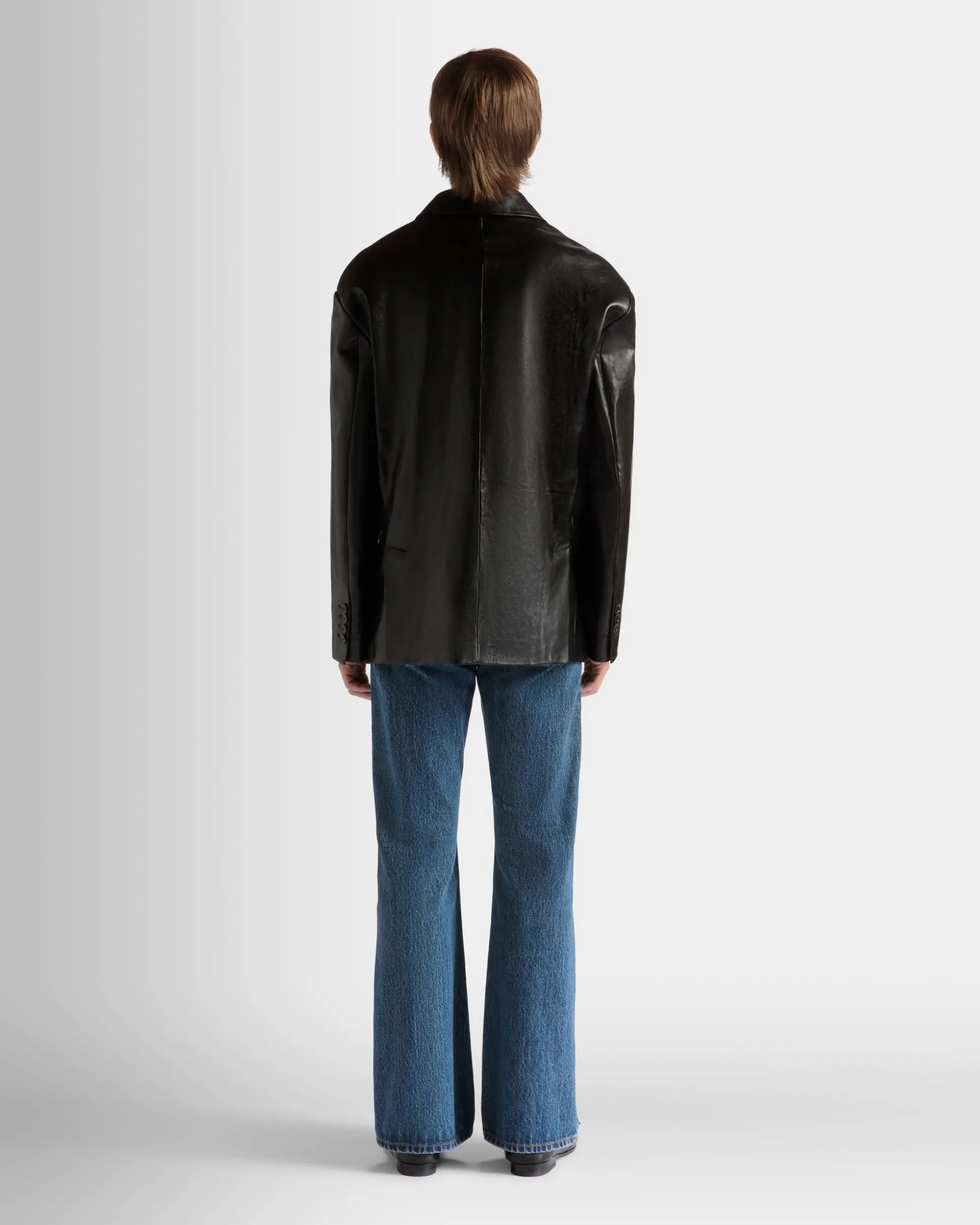 Jacket in Black Leather