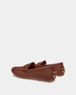 Kerbs Driver In Brown Leather