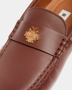 Kerbs Driver In Brown Leather