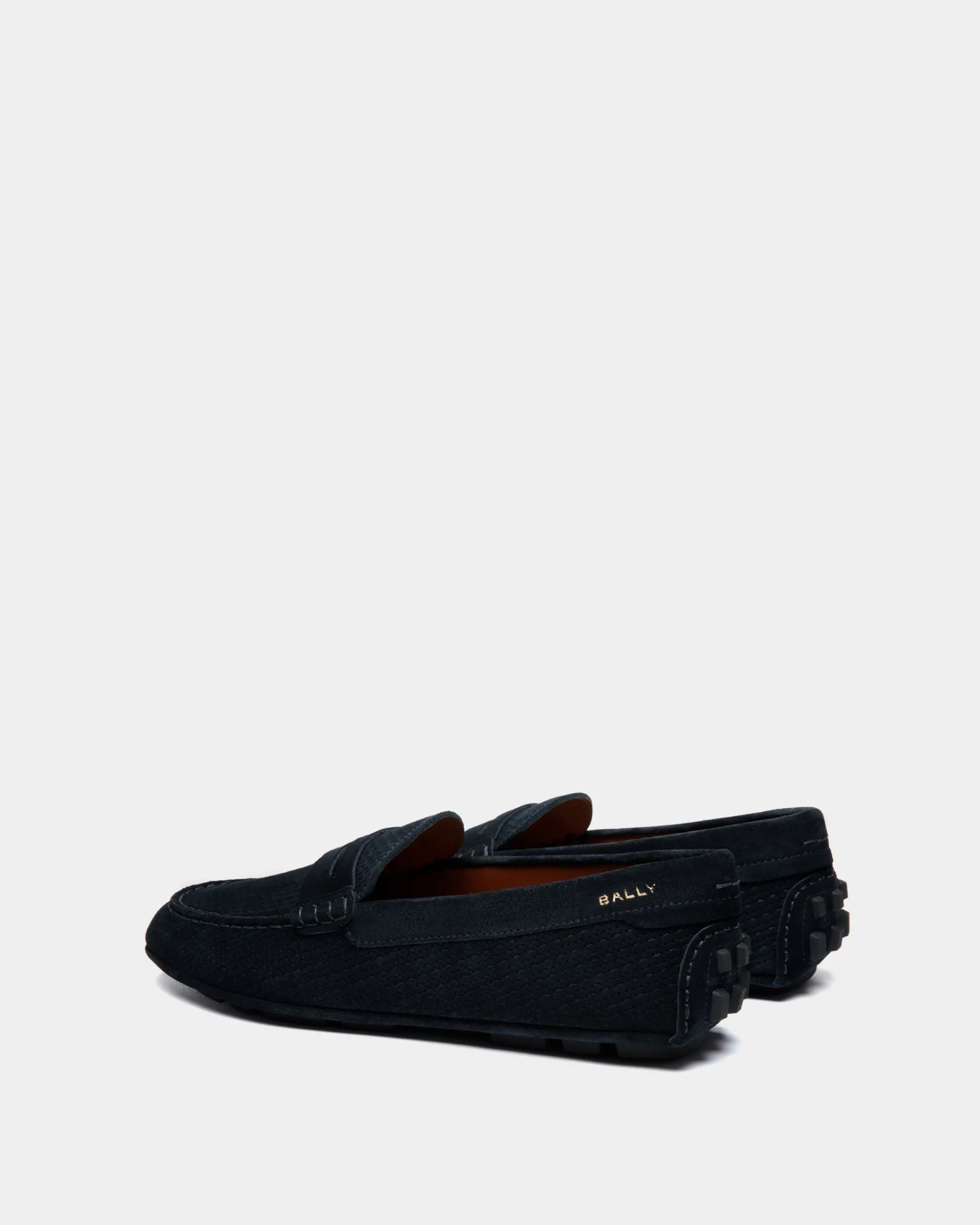 Kerbs Driver in Embossed Suede