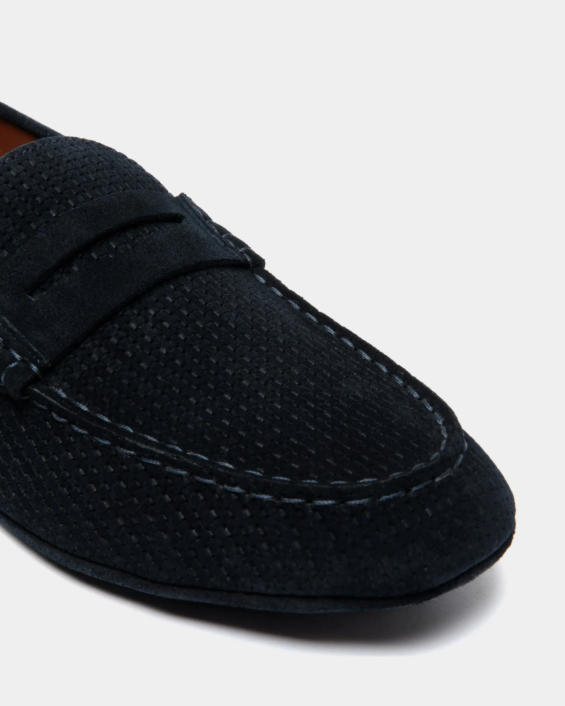 Kerbs Driver in Embossed Suede