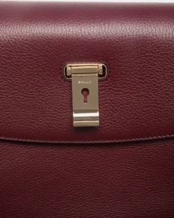 Lock Me Top Handle Bag In Andorra Grained Leather