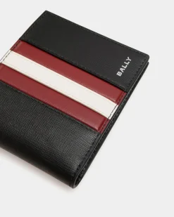 Mythos Bifold In Black Recycled Leather