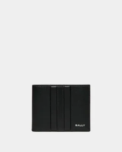 Mythos Bifold Wallet In Black Recycled Leather