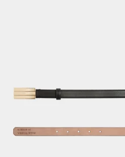 Ollam 20mm Belt In Black Leather
