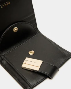 Ollam Wallet in Black Brushed Leather