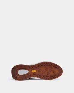 Outline Sneaker In White Leather